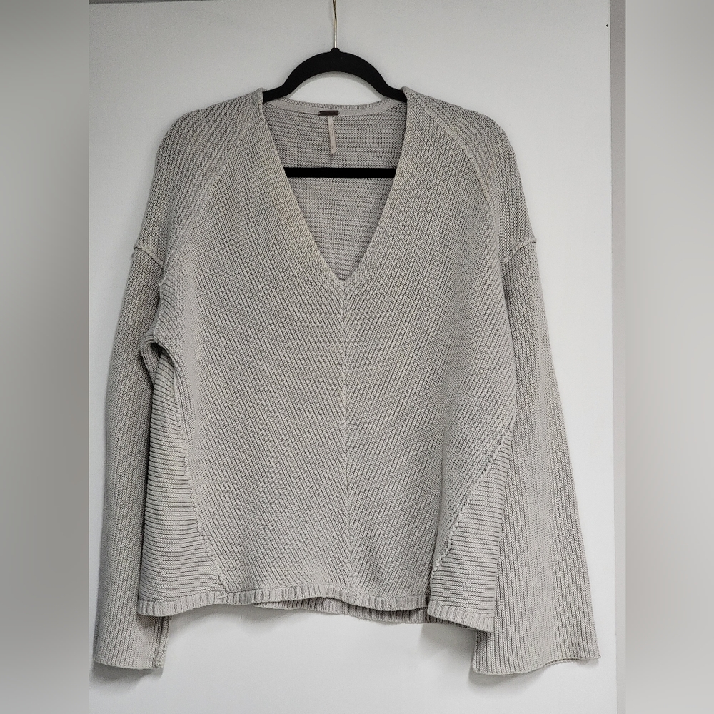 Free People Grey Sweater